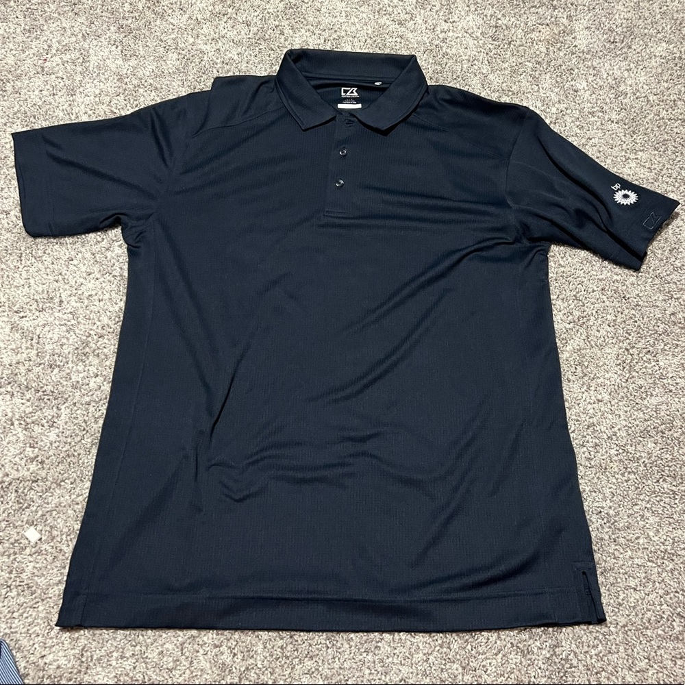 BP Golf Tournament Navy Polo